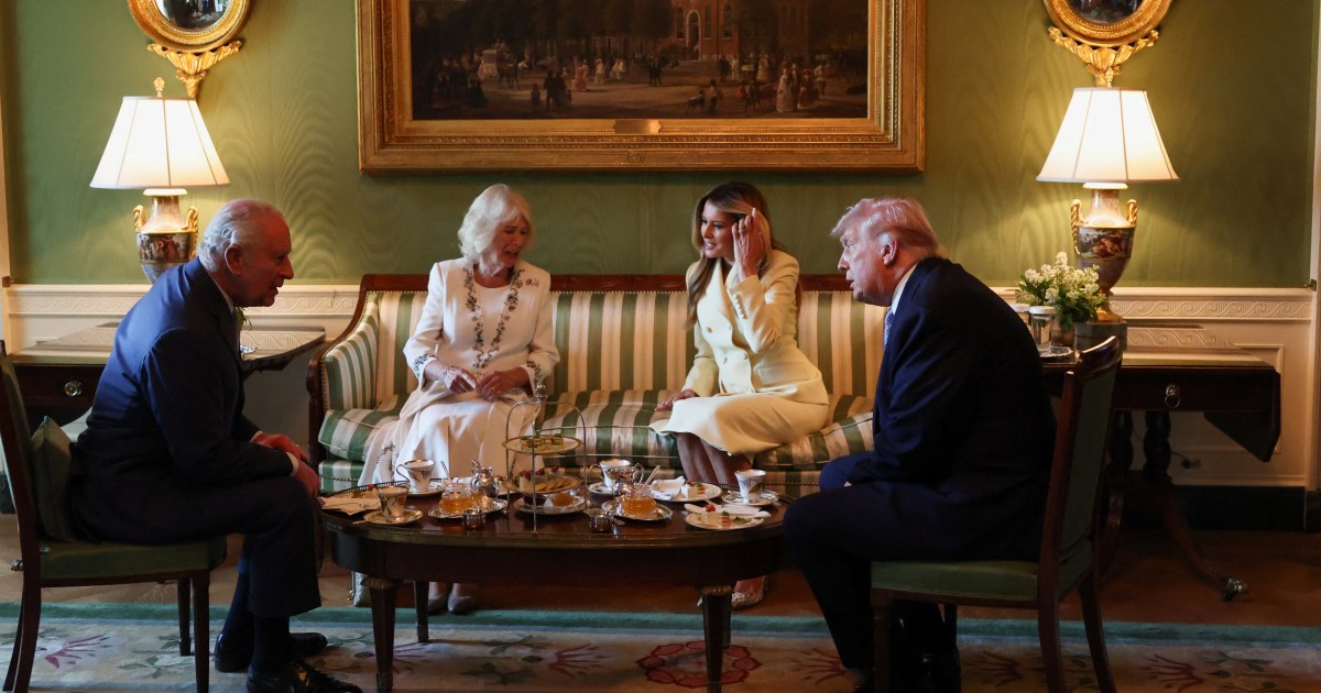 King Charles and Queen Camilla have arrived in the United States to begin their first official state visit as Britain’s reigning monarch and queen consort.