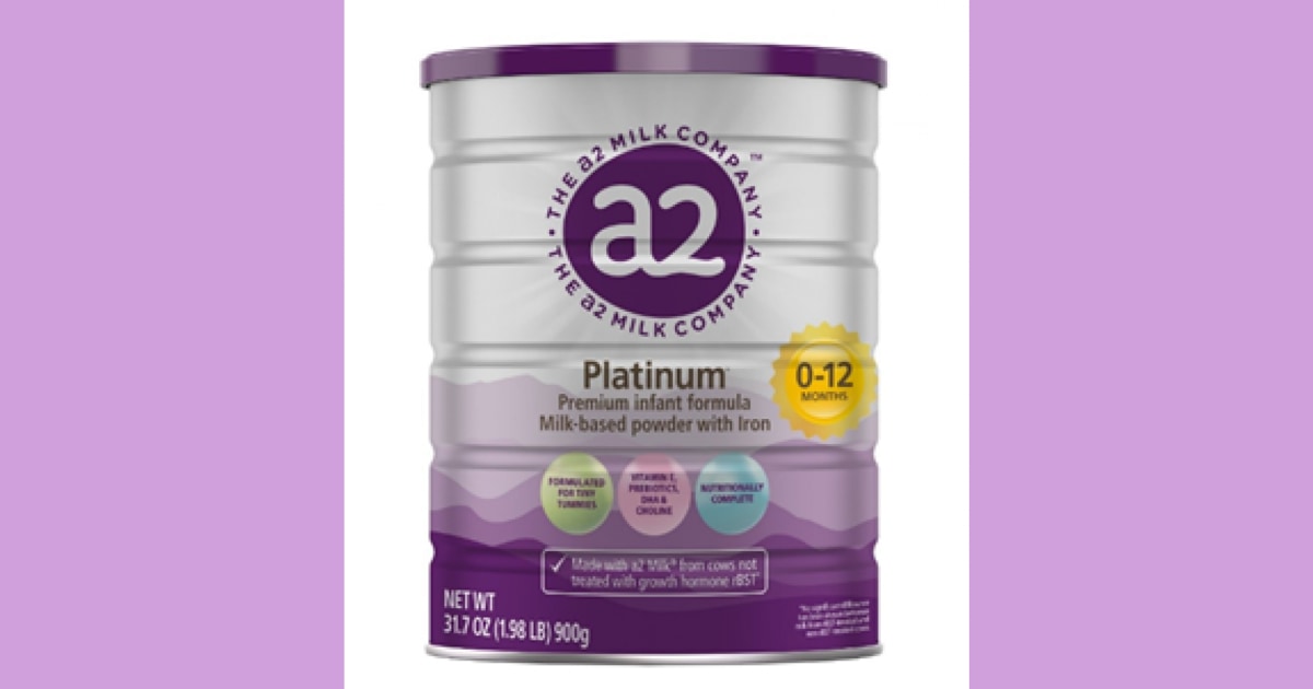 Three batches of a2 Platinum Premium USA infant formula have been recalled by the company due to the presence of a toxin that can cause nausea and vomiting.