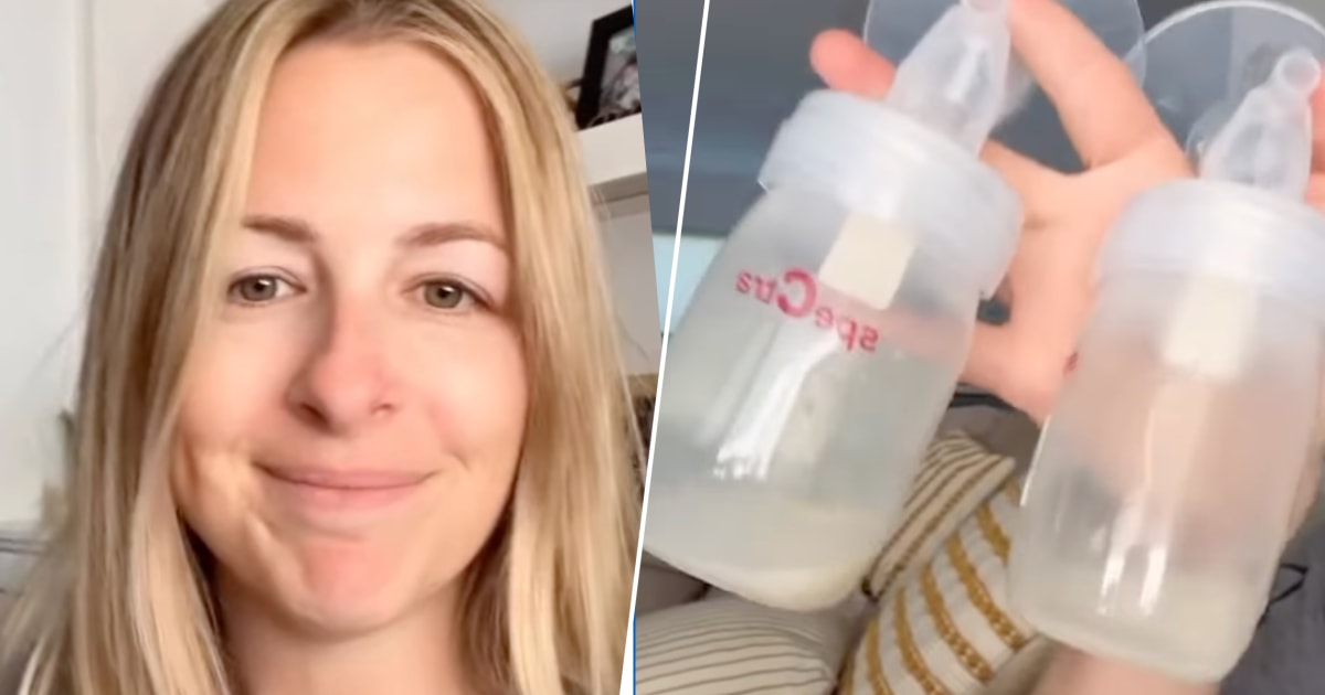 See Photos of the 'Normal' Amount of Breast Milk This Mom Pumps: 'It's OK Not to Pump Gallons'