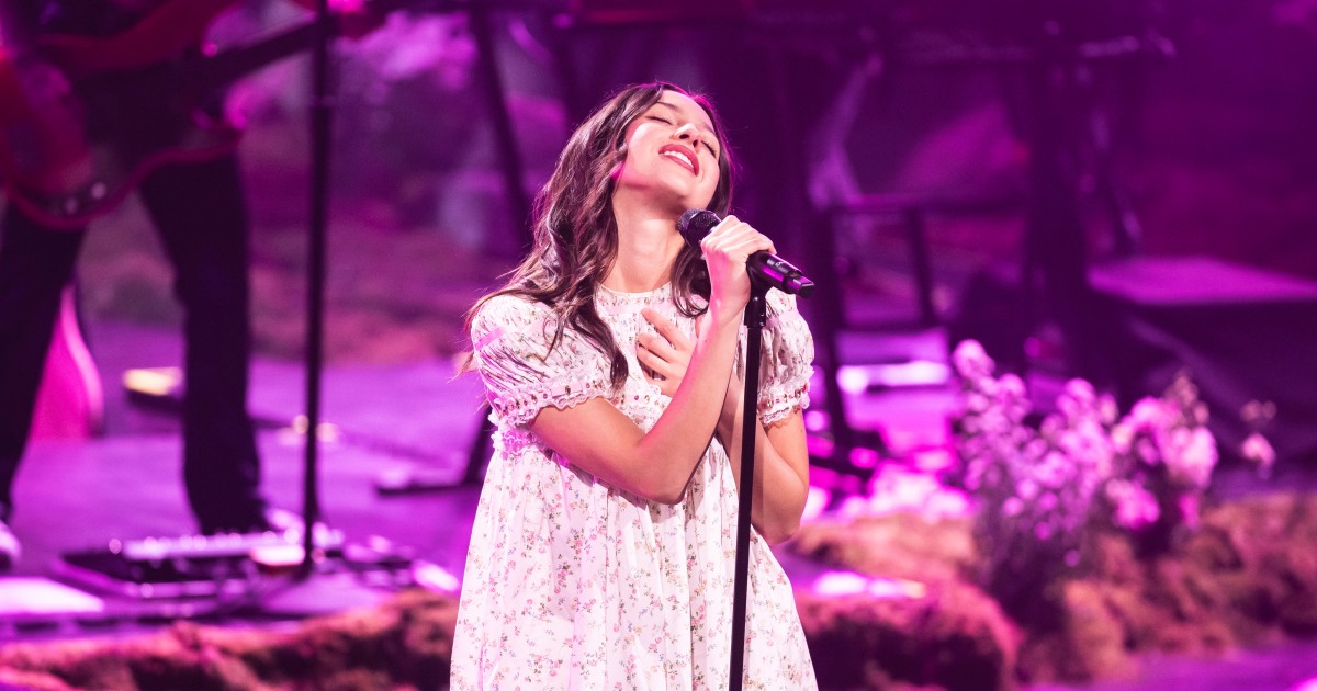 Olivia Rodrigo has three words to share with anyone who thinks she shouldn’t be wearing babydoll dresses: “I don’t care.”