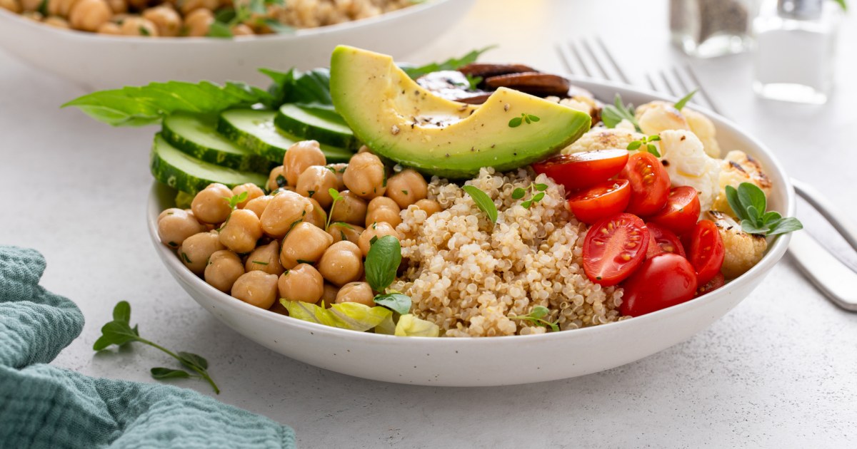 This healthy plant-based protein makes a simple, filling lunch with no prep required.