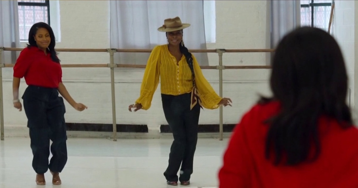 Sheinelle Jones Gets a Major Compliment While Dancing With Legendary Choreographer Fatima Robinson