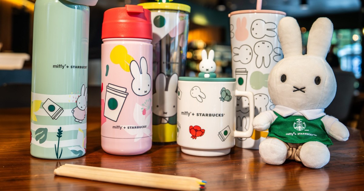 If you love Miffy, hop on over to Starbucks this week.
