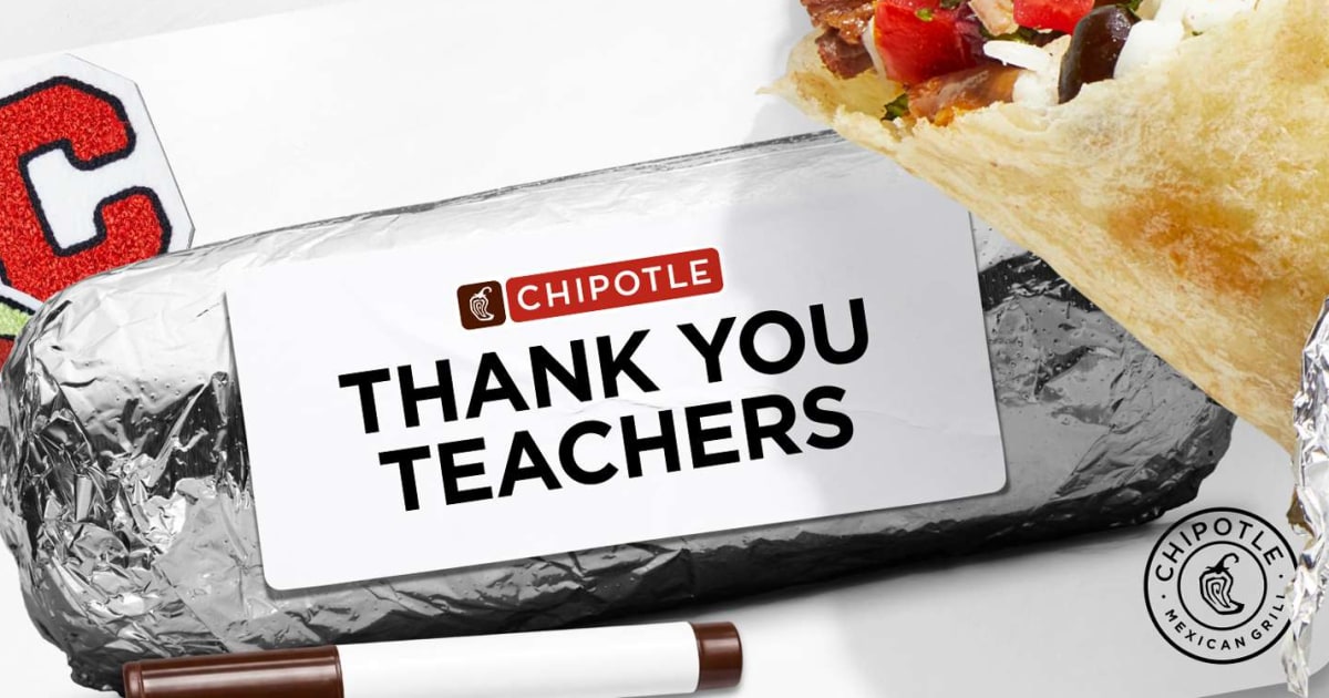During Teacher Appreciation Week (May 4 — 8), many restaurants and food brands are doing their part to reward educators by offering plenty of freebies and discounts.