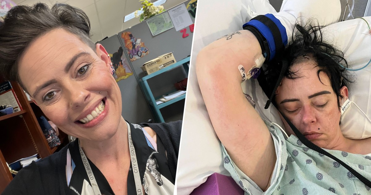 Woman, 42, Suffers Burst Brain Aneurysm and Stroke While Driving. It Started With 2 Sudden Symptoms - TODAY.com