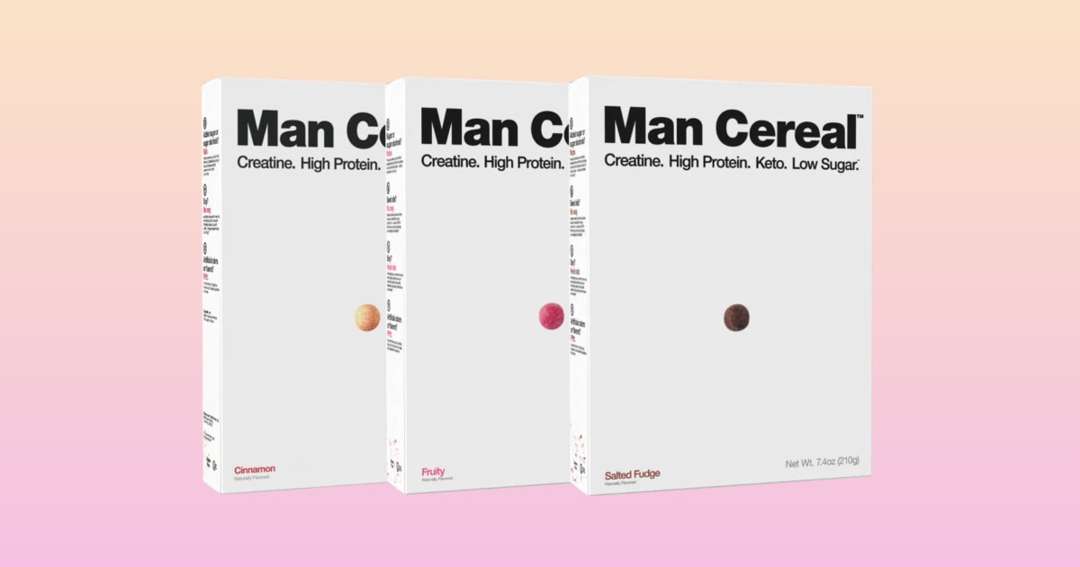 Is this creatine-packed cereal a tongue-in-cheek breakfast food or toxic masculinity in a bowl?