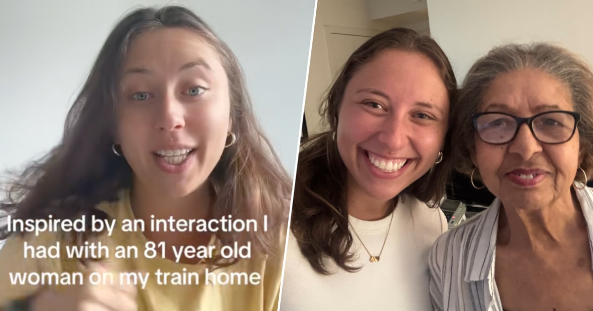 A chance encounter on the New York subway has led to an extr