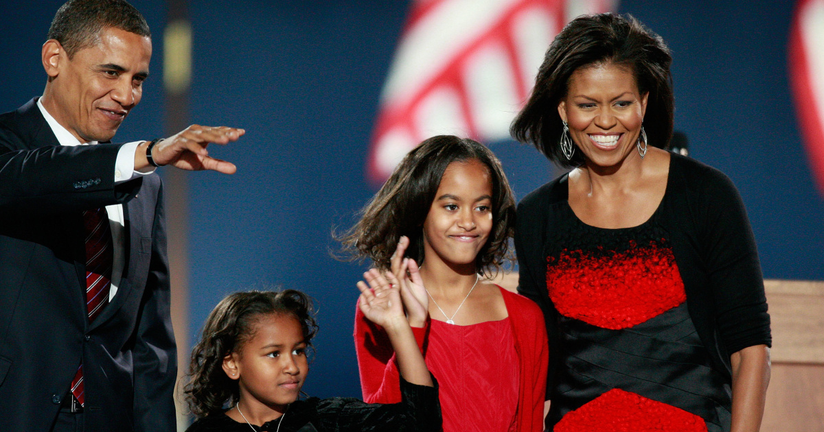 Malia, 27, and Sasha, 25, Make Rare Joint Appearance At Obama Presidential Center Opening: See the Photo