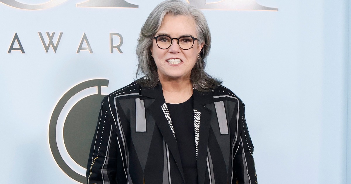 Rosie O’Donnell stepped out at the Tony Awards in her first 