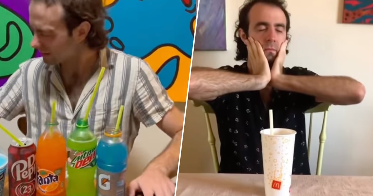 A Comedian Spent His Whole Life Drinking Only Water. Now, He's Documenting Himself Trying New Drinks