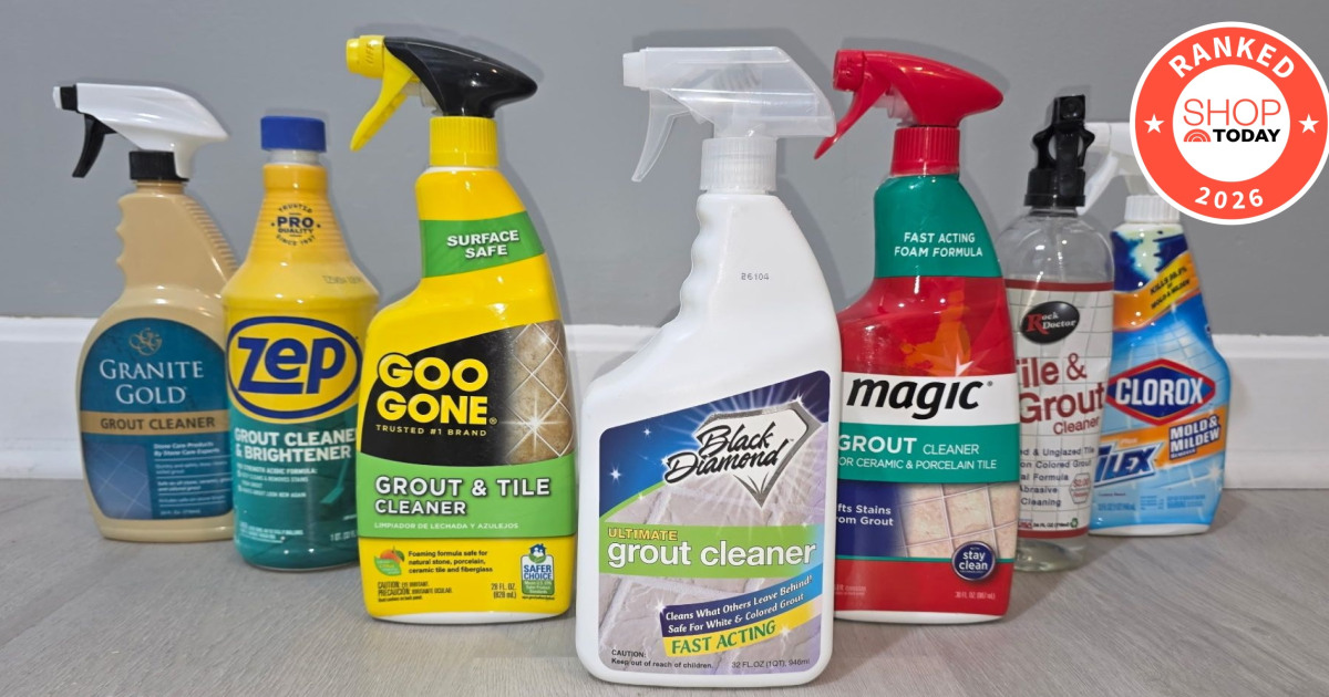 Ranked: Grout Cleaners That Actually Work, According to an Editor