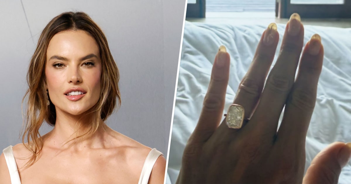Alessandra Ambrosio's Cushion Cut Engagement Ring Is Worth $200,000 to $400,000, Experts Say