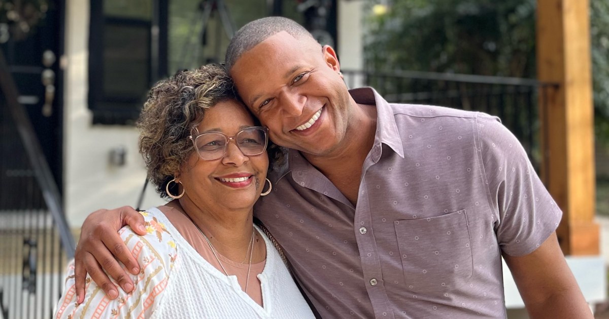 Craig Melvin's Mom Betty Jo Shares Breast Cancer Update 1 Year After  Diagnosis: EXCLUSIVE