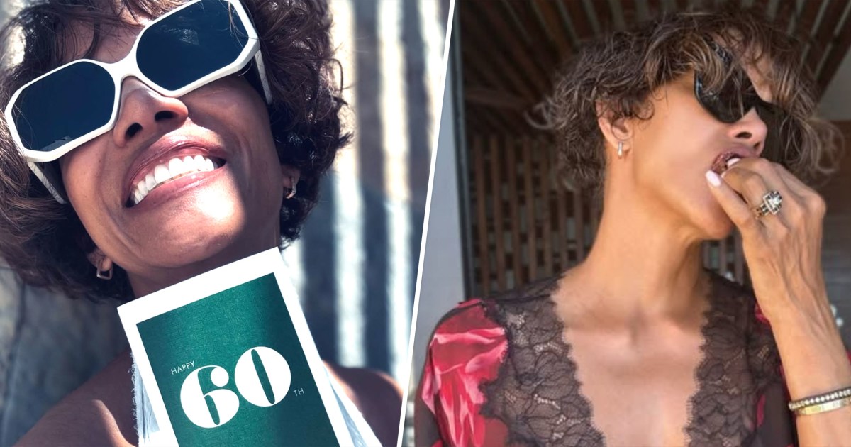 Halle Berry comemora completar 60 anos com fotos picantes que provam que ela não tem idade