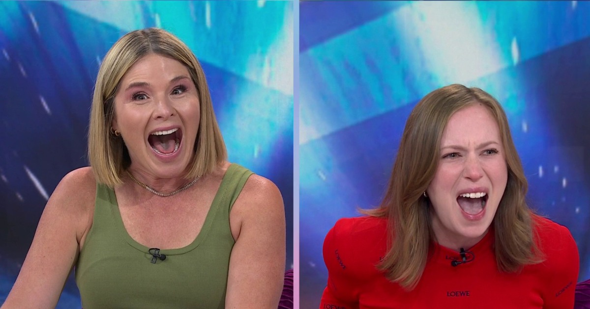 Hannah Einbinder Challenges Jenna to a Scream-Off on TODAY