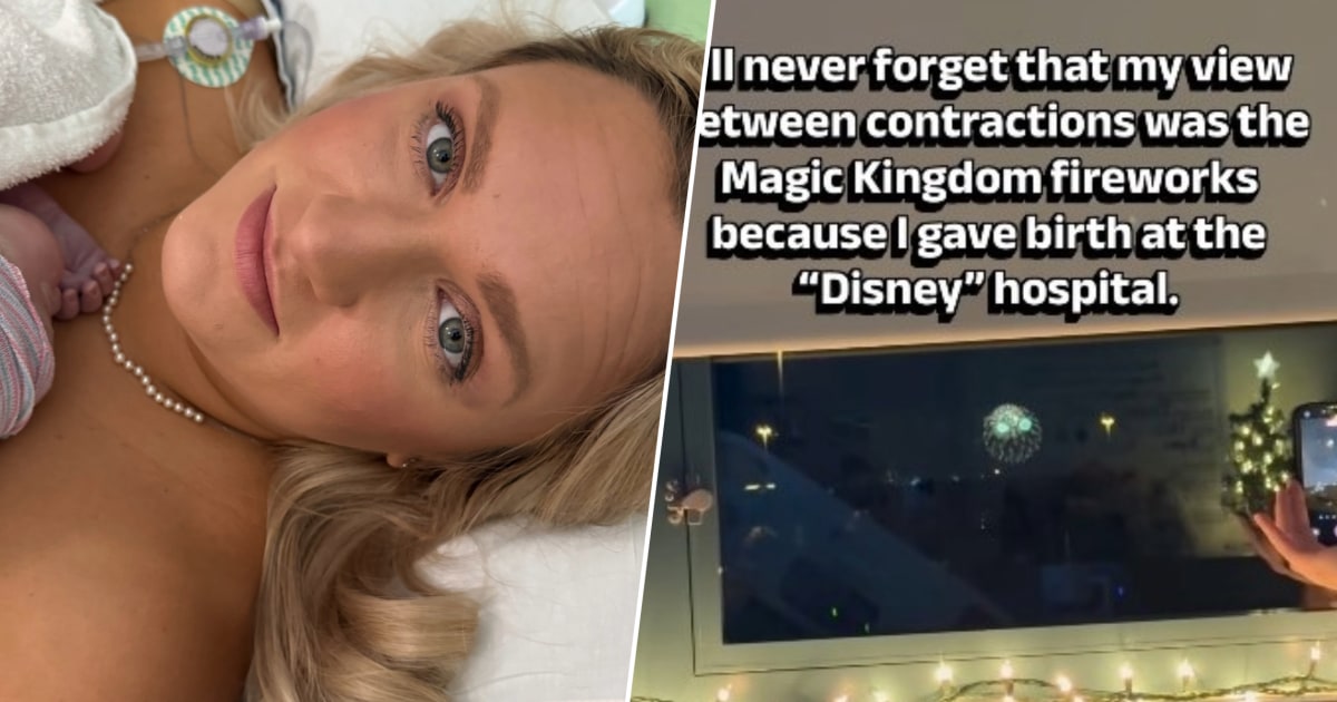 Mom Shares ‘Disney Adult’ Birth Experience. Yes, There Were Fireworks