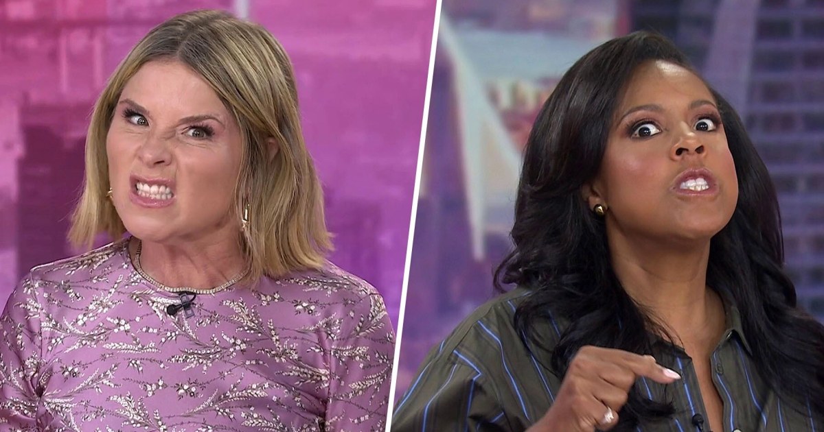 Jenna Bush Hager and Sheinelle Jones Admit Mean Mom Faces Can't Always Conquer Toddler Tantrums