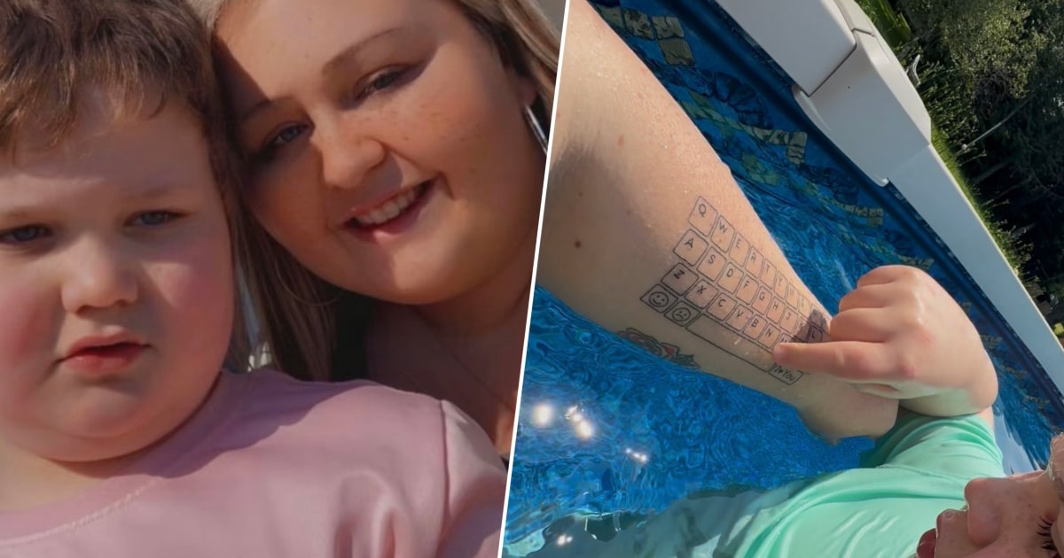 Her Son Is Nonverbal. So She Got a Special Tattoo to Help Him Communicate