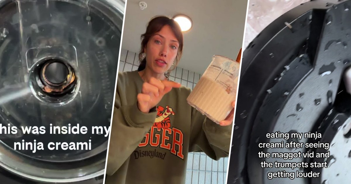 People Are Finding Maggots Wriggling Around Inside Their Ninja Creami Machines