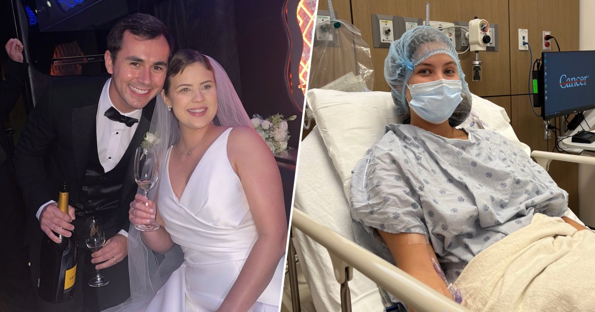 Nurse, 27, With Rare, Advanced Cancer Plans ‘Dream Wedding’ During Treatment: ‘Happened So Fast’ - TODAY.com