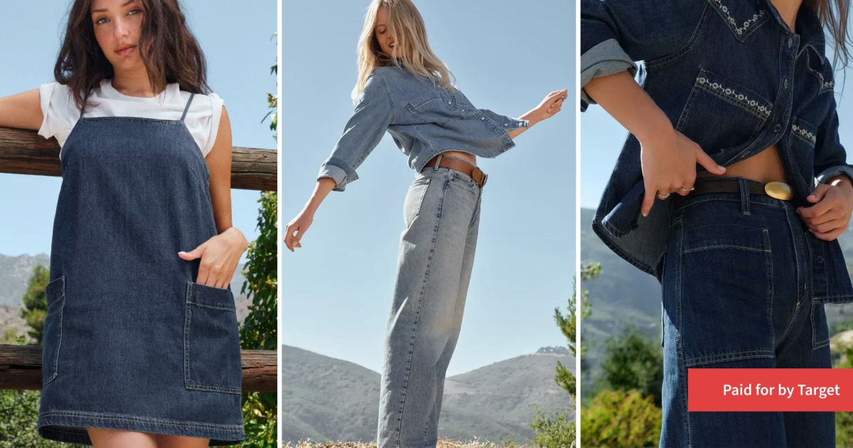 Target’s Fall Denim Collections Have Landed — Including a Limited-Time Wrangler Collab
