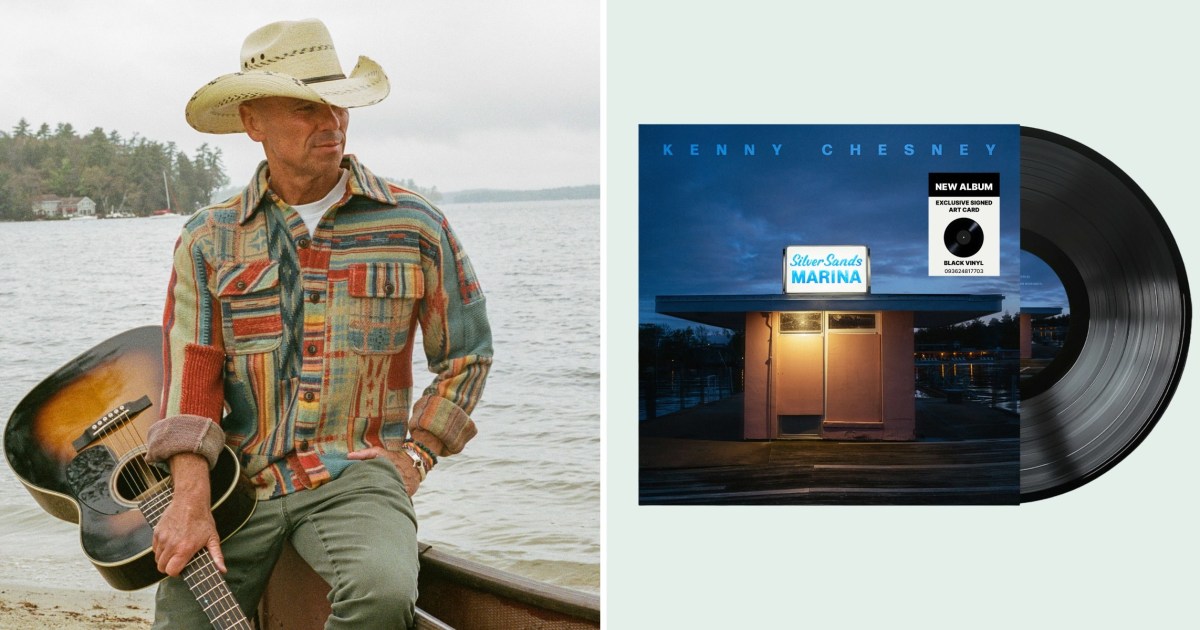 Score a Signed Edition of Kenny Chesney's New Album, ‘Silver Sands Marina'