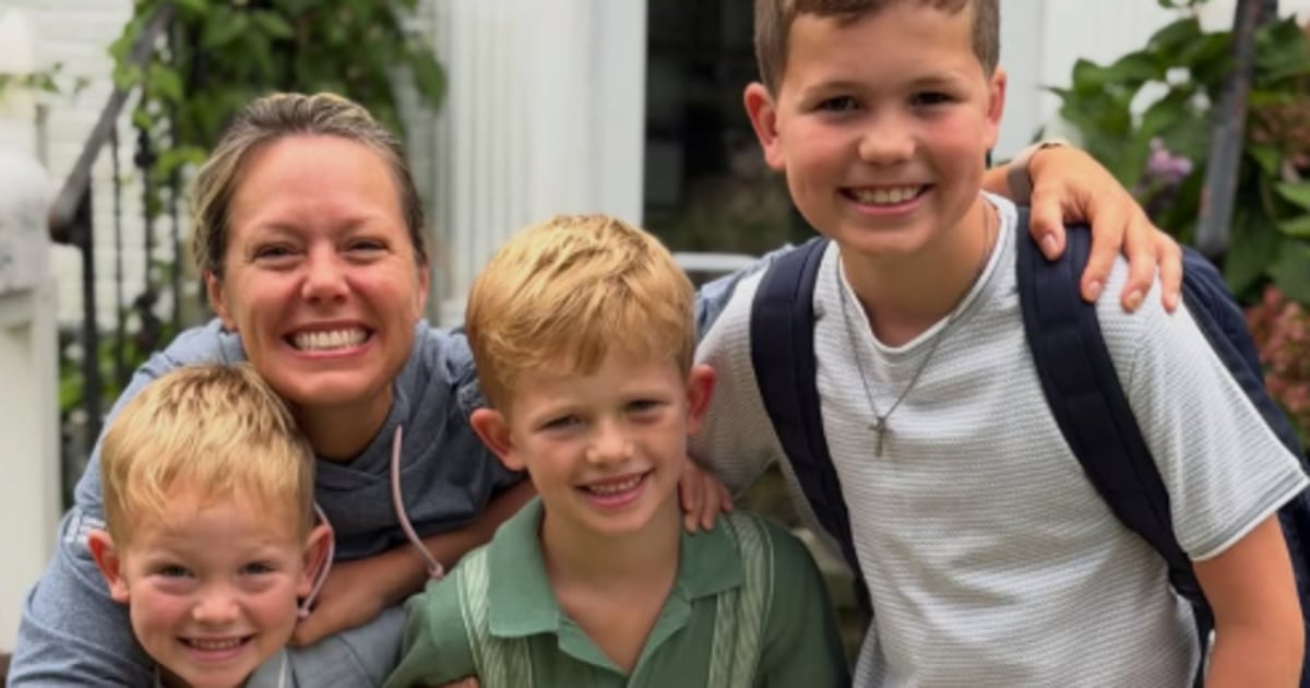 Dylan Dreyer's Sons Are Back-to-School With New Shoes, New Rules and Two Black Eyes
