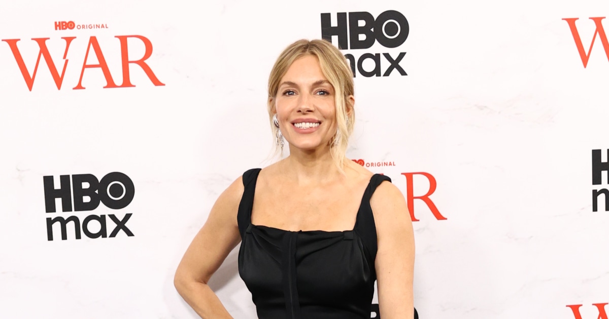 Publisher preview accompanying Sienna Miller Regrets Taking Photo with Daughter on Red Carpet: ‘It Was Not a Great Thing for Her’