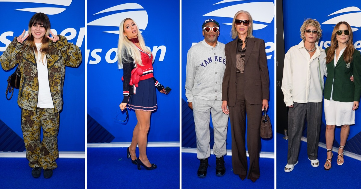 Celebrities Turned The U.S. Open Into A Masterclass On Style