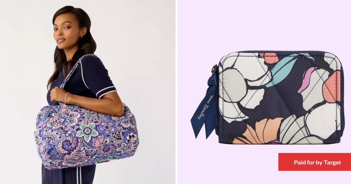 Spotted: Vera Bradley Is Up to 85% Off During Target Circle Deal Days