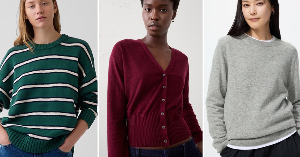 Sweater Shopping? We Found 100% Merino Wool, Cashmere and Cotton Options, Under $100