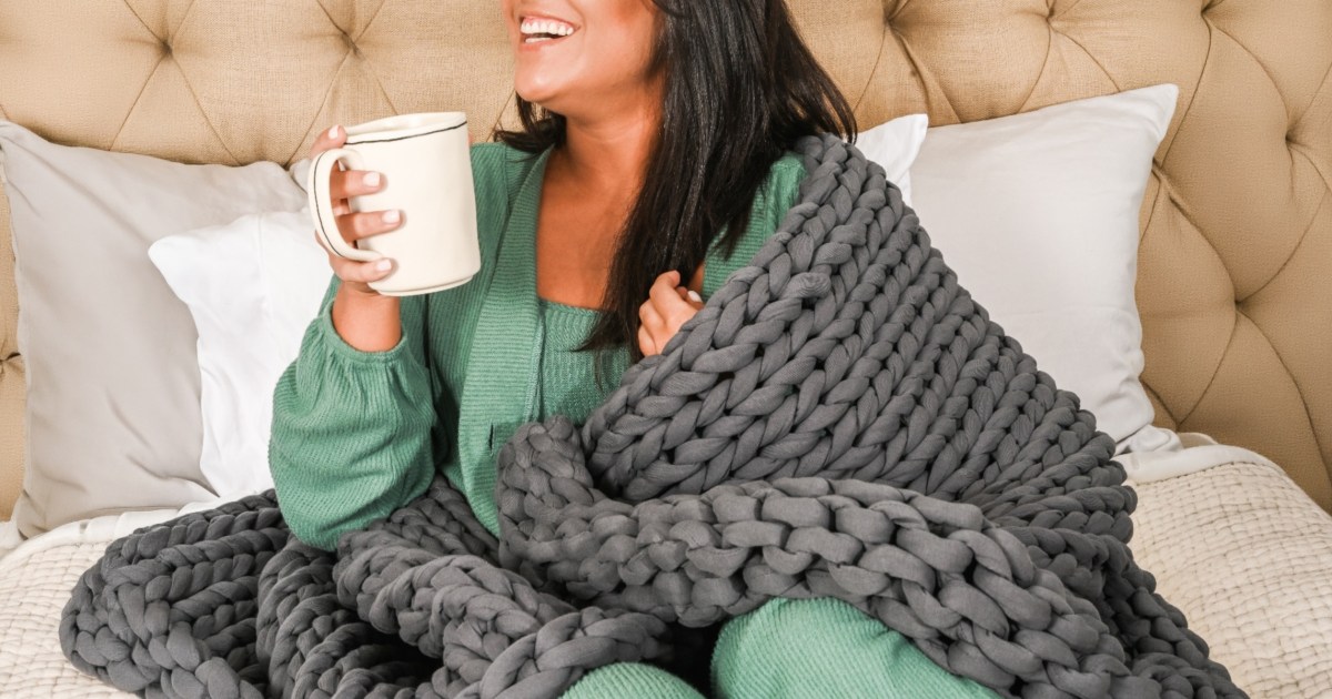 Our Editors Share the Weighted Blankets They Use for Better Sleep — Starting at Under $40