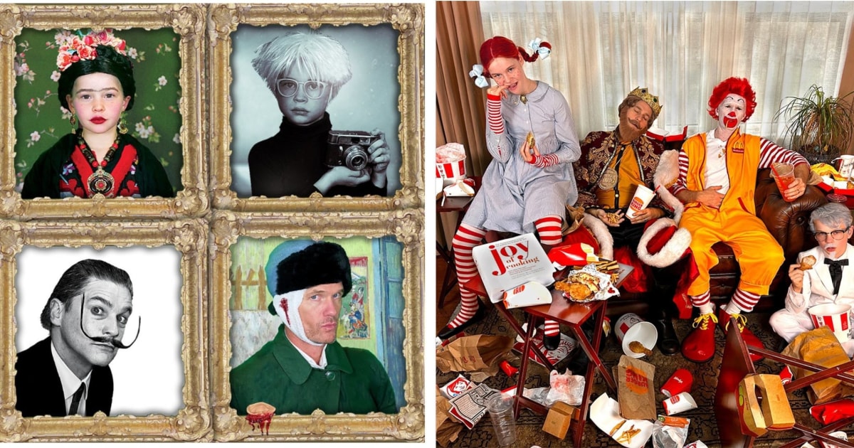 Neil Patrick Harris and His Family Take Halloween Very Seriously. See All Their Best Costumes