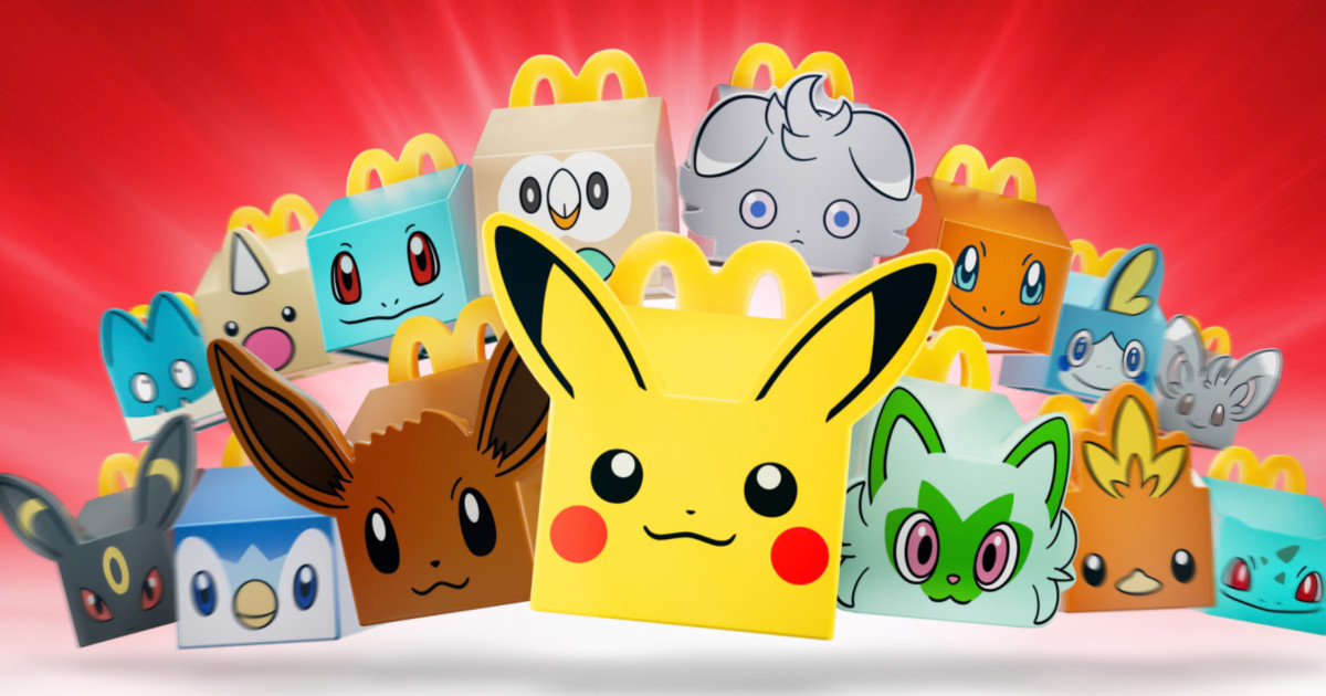 Pokémon Happy Meals Are Coming Back to McDonald's In a Fun New Way