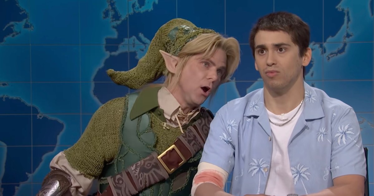 today.com - Link From 'Zelda' and Jason From 'GTA6' Face Off on 'SNL' In Chaotic Weekend Update