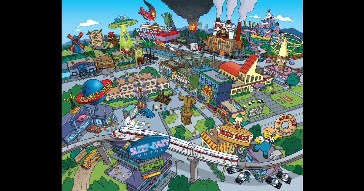 'Simpsons' creator reveals real location of Springfield