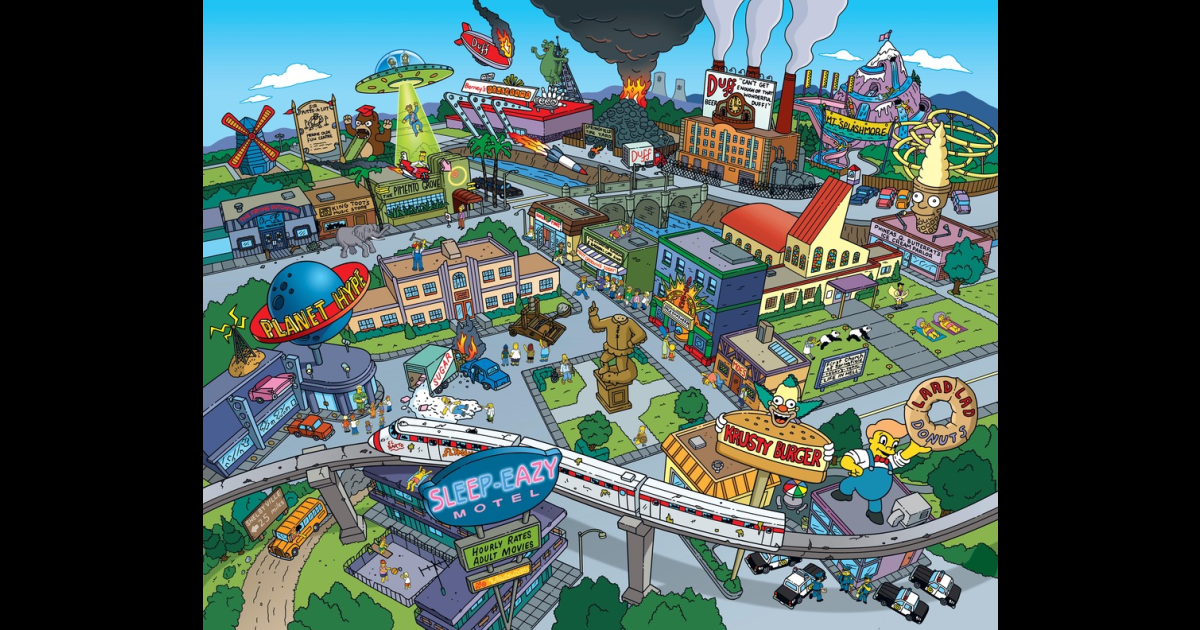 Simpsons Creator Reveals Real Location Of Springfield 