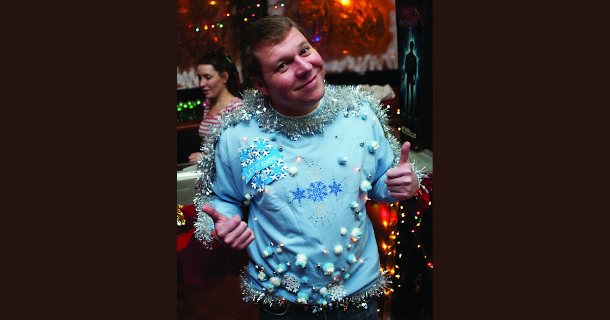 Team Logo Snowflake Pattern Milwaukee Bucks Ugly Christmas Sweater