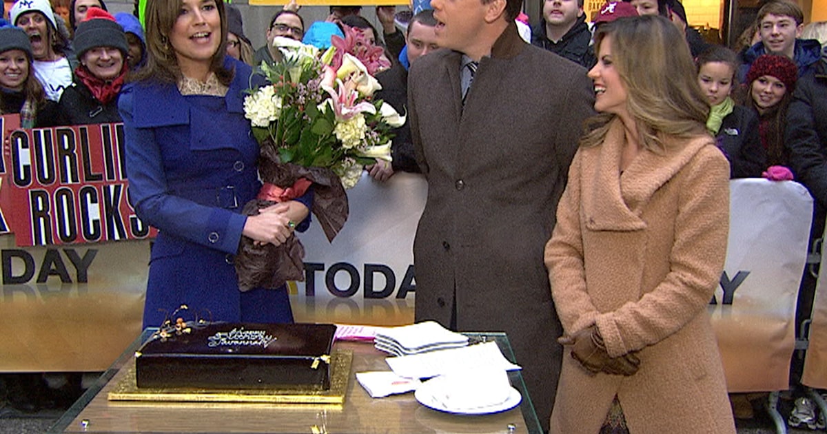 A very happy birthday to you, Savannah Guthrie