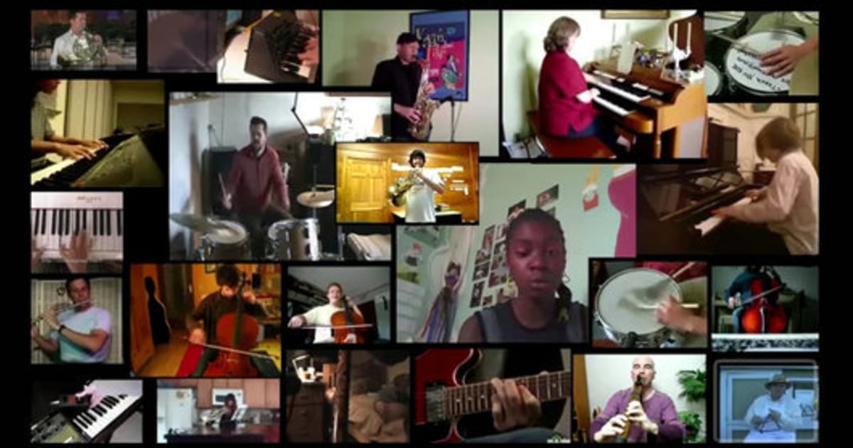 Ordinary YouTube videos combined into awesome song