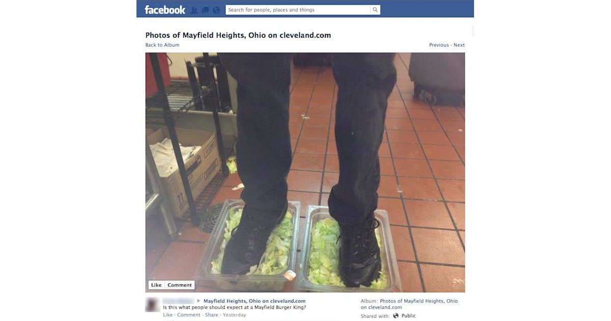 Feetinlettuce photo hits gets Burger King employees fired
