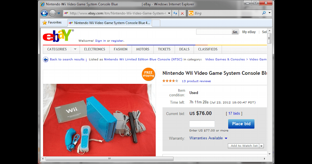 When eBay bidders see red, bids rise