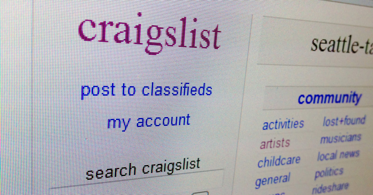 How To Avoid Getting Taken When Selling On Craigslist
