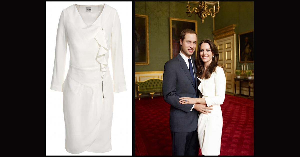 Kate middleton reiss engagement dress online