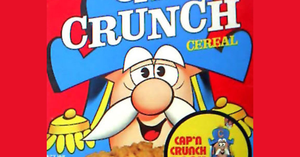 Cap'n Crunch sails into obscurity