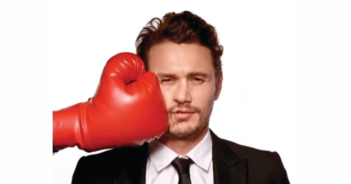 James Franco Gets Punched In The Face