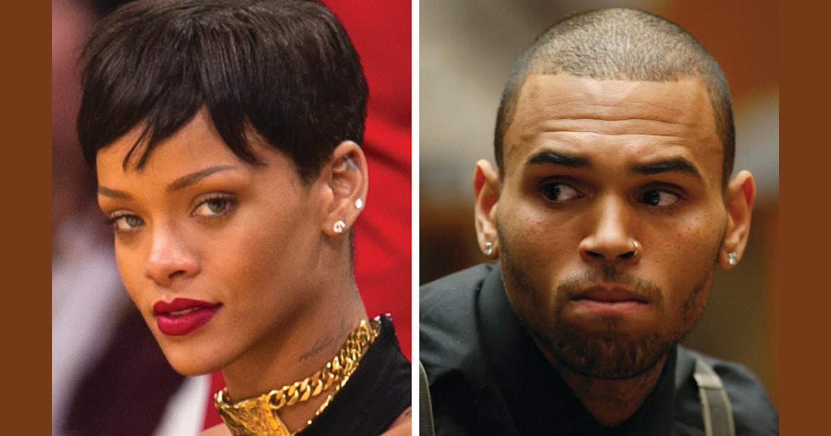 Rihanna attends Chris Brown's court date to support him