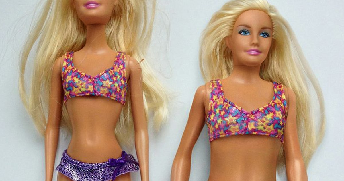 kan opfattes Diktatur Onset Normal' Barbie uses real women's measurements