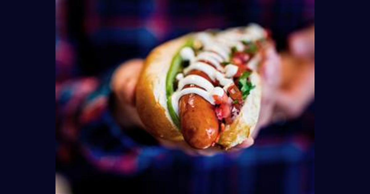 A little Moet or perhaps a Bollinger with your hot dog sir?