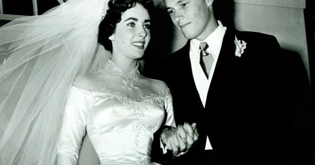 Elizabeth Taylor s first wedding gown sells for 188K